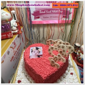 Bánh Sinh Nhật In Hình Ảnh - H483